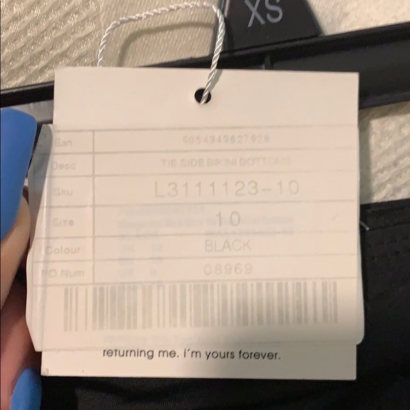 Miss Guided The Side Bikini Bottoms Size 10 - Picture 5 of 5